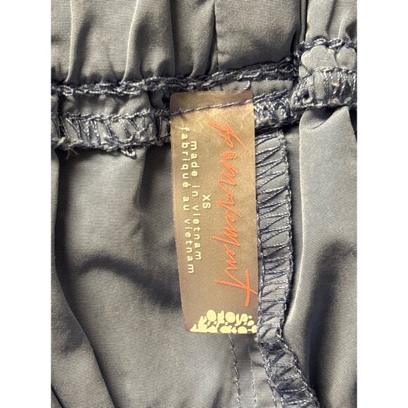 Fp Movement Stadium Pants Size XS Blue Cargo Wide Leg Relaxed Fit Casual Travel - Picture 4 of 5